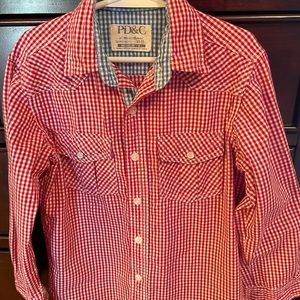 Boys long sleeve button down